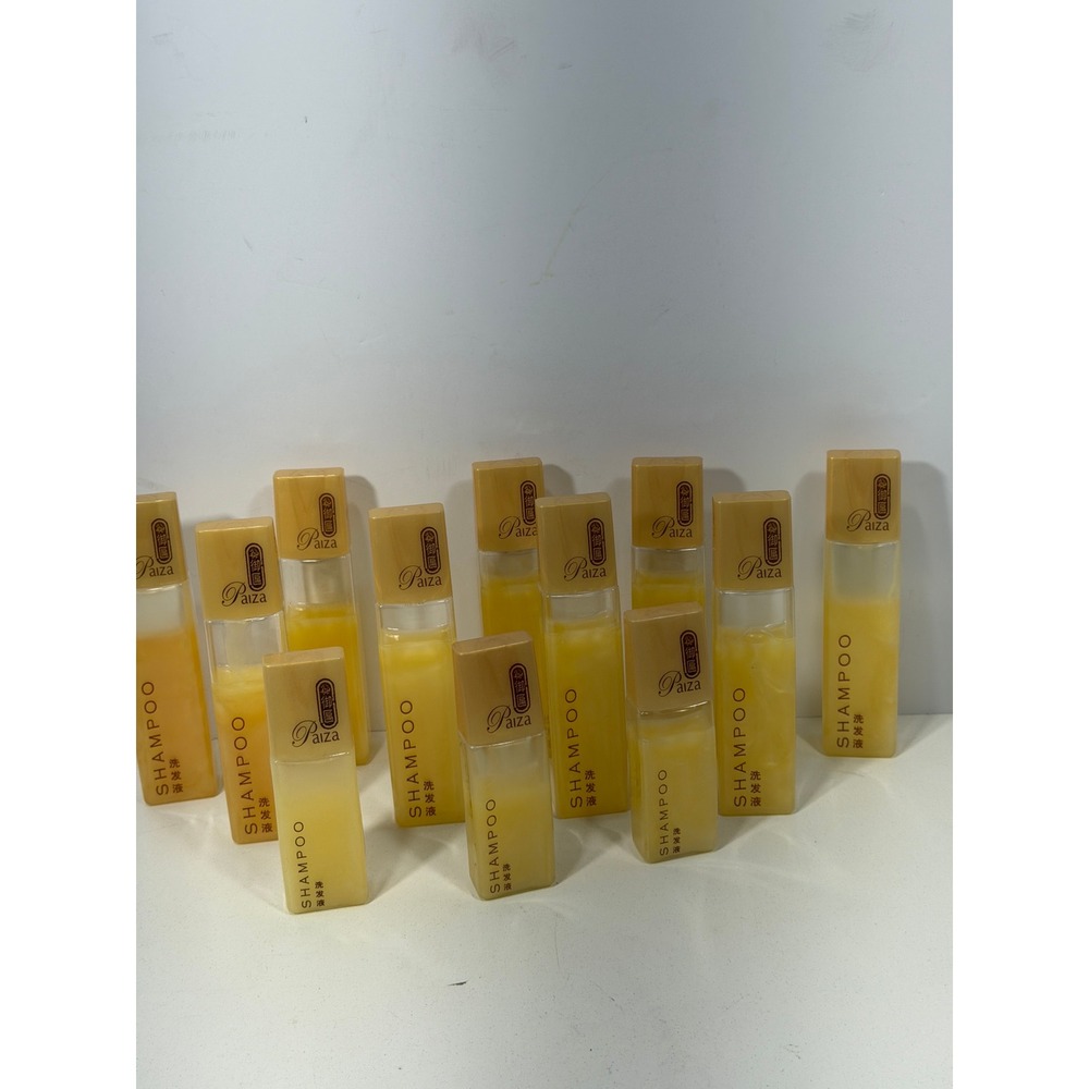 Paiza Luxury Hotel Amenity Shampoo Lot of 12 Sealed travel small larger Size